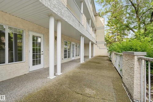 #108 11650 79 Av Nw, Edmonton, AB - Outdoor With Deck Patio Veranda With Exterior