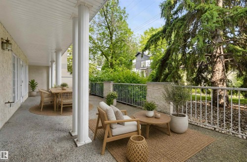 #108 11650 79 Av Nw, Edmonton, AB - Outdoor With Deck Patio Veranda With Exterior