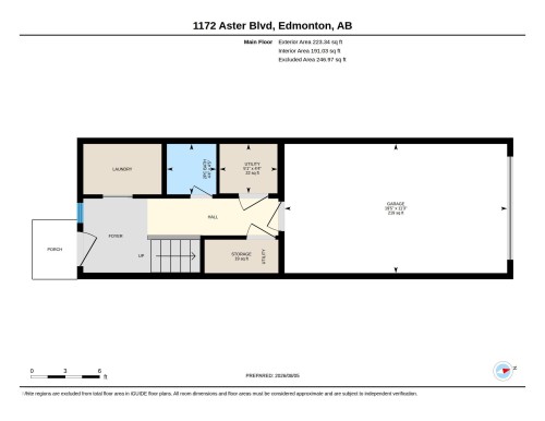 Floor plan - 1172 Aster Boulevard Nw Nw, Edmonton, AB - Other