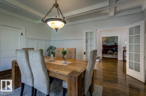 11619 Saskatchewan Drive Nw, Edmonton, AB - Indoor Photo Showing Dining Room