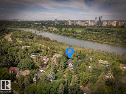 11619 Saskatchewan Drive Nw, Edmonton, AB - Outdoor With Body Of Water With View