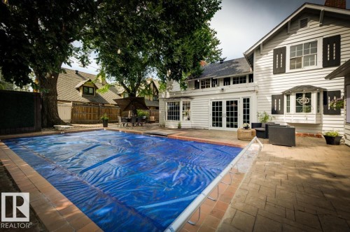 11619 Saskatchewan Drive Nw, Edmonton, AB - Outdoor With In Ground Pool