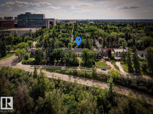 11619 Saskatchewan Drive Nw, Edmonton, AB - Outdoor With View