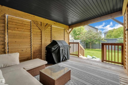 3433 Goodridge Link Link Nw, Edmonton, AB - Outdoor With Deck Patio Veranda With Exterior