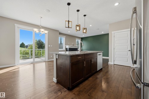93 Sheppard Way, Leduc, AB - Indoor Photo Showing Kitchen