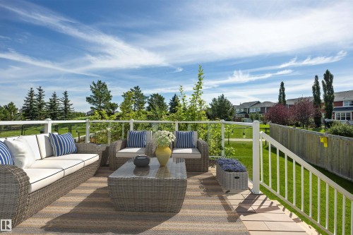 93 Sheppard Way, Leduc, AB - Outdoor With Deck Patio Veranda With View