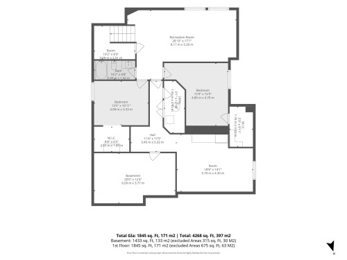 Floor plan - #A 12 Invermere Pl, St. Albert, AB - Other