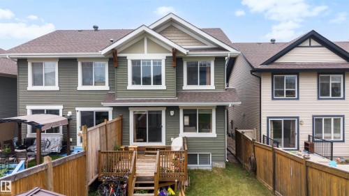 2422 Cassidy Way Sw, Edmonton, AB - Outdoor With Deck Patio Veranda With Facade