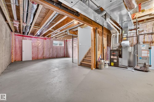 2730 Sparrow Place Nw, Edmonton, AB - Indoor Photo Showing Basement