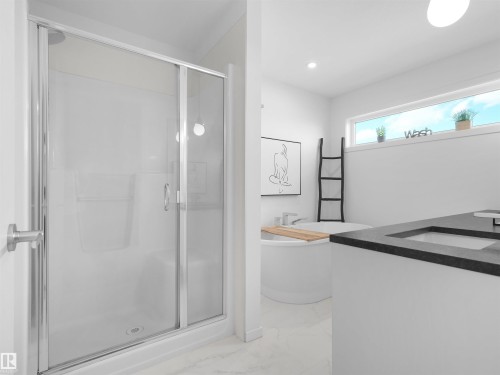 4597 66 Street, Beaumont, AB - Indoor Photo Showing Bathroom