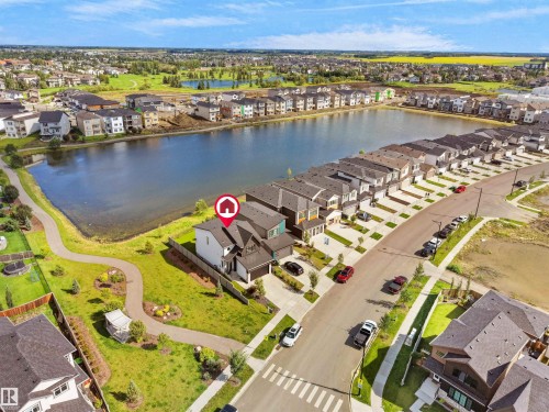 4597 66 Street, Beaumont, AB - Outdoor With Body Of Water With View