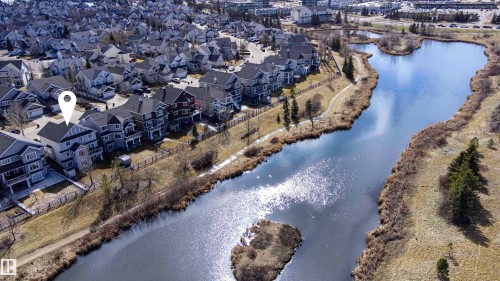 551 Stewart Crescent Sw, Edmonton, AB - Outdoor With Body Of Water With View