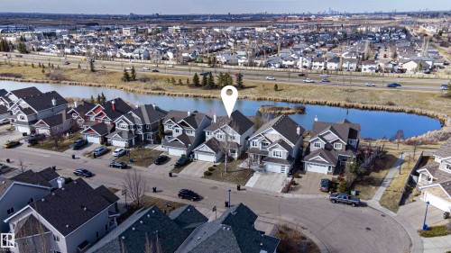 551 Stewart Crescent Sw, Edmonton, AB - Outdoor With Body Of Water With View