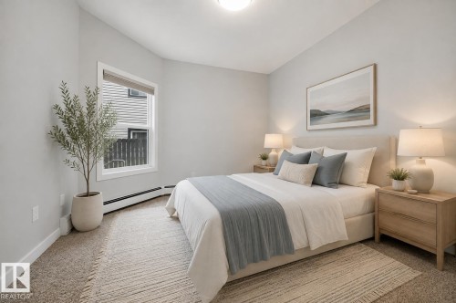 #105 10611 117 St Nw, Edmonton, AB - Indoor Photo Showing Bedroom