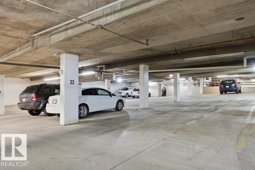 #105 10611 117 St Nw, Edmonton, AB - Indoor Photo Showing Garage