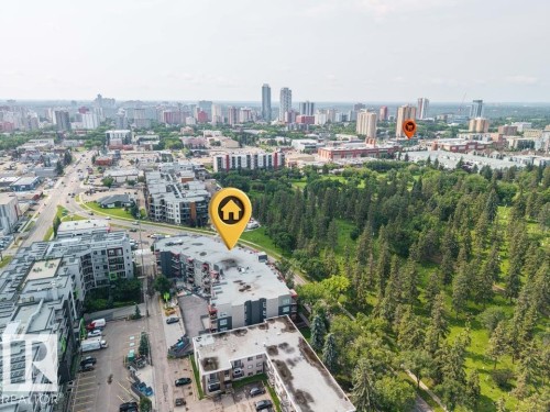 #105 10611 117 St Nw, Edmonton, AB - Outdoor With View