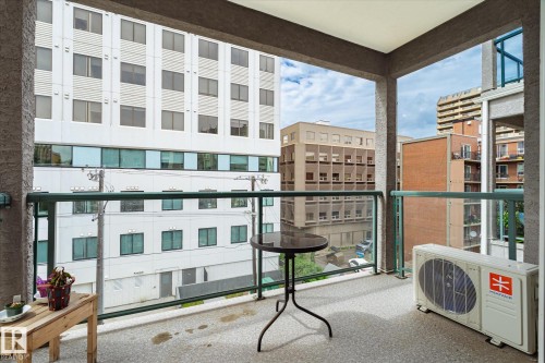 #403 10046 110 St Nw, Edmonton, AB - Outdoor With Balcony