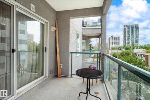 #403 10046 110 St Nw, Edmonton, AB - Outdoor With Balcony With Exterior