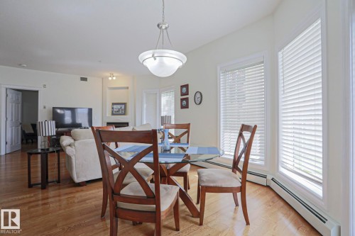 #131 11260 153 Av Nw, Edmonton, AB - Indoor Photo Showing Dining Room