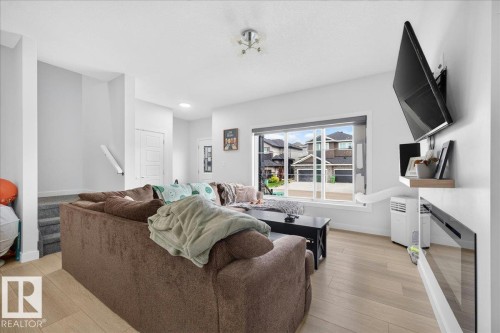 82 Wyatt Ridge, Fort Saskatchewan, AB - Indoor Photo Showing Living Room