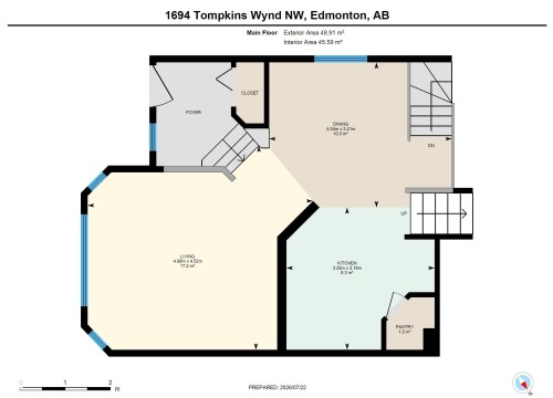 Floor plan - 1694 Tompkins Wynd Nw, Edmonton, AB - Other