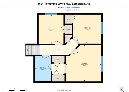 Floor plan - 1694 Tompkins Wynd Nw, Edmonton, AB - Other