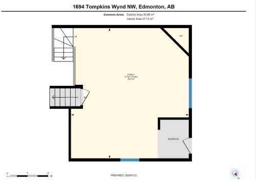 Floor plan - 1694 Tompkins Wynd Nw, Edmonton, AB - Other