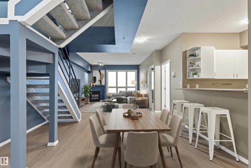 #417 10717 83 Av Nw, Edmonton, AB - Indoor Photo Showing Dining Room
