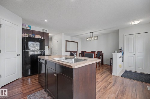610 Mcdonough Link Link Nw, Edmonton, AB - Indoor Photo Showing Kitchen With Double Sink