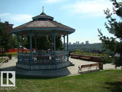 #608 10021 116 St Nw, Edmonton, AB - Outdoor With Deck Patio Veranda With Backyard