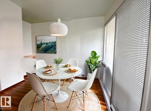 #608 10021 116 St Nw, Edmonton, AB - Indoor Photo Showing Dining Room