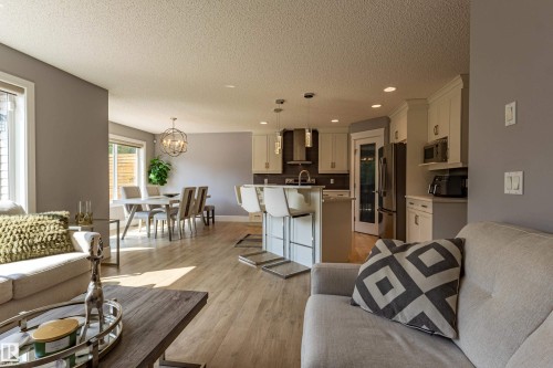 522 174A Street Sw, Edmonton, AB - Indoor Photo Showing Living Room