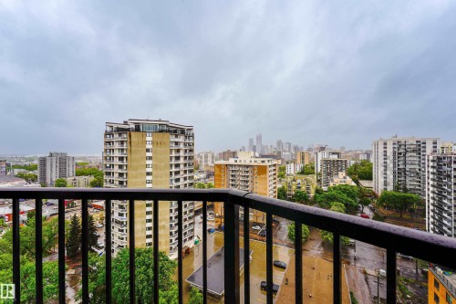 #1501 11710 100 Av Nw, Edmonton, AB - Outdoor With Balcony