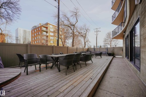 #1501 11710 100 Av Nw, Edmonton, AB - Outdoor With Deck Patio Veranda
