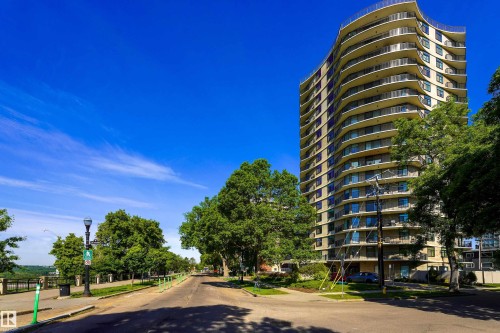 #1501 11710 100 Av Nw, Edmonton, AB - Outdoor With Facade
