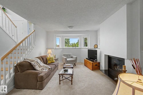 32 Fairway Drive, Spruce Grove, AB - Indoor With Fireplace
