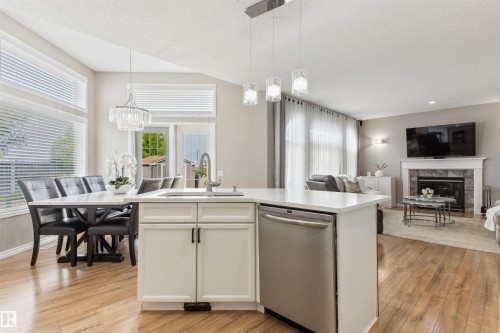 1235 Ormsby Lane Nw, Edmonton, AB - Indoor With Fireplace