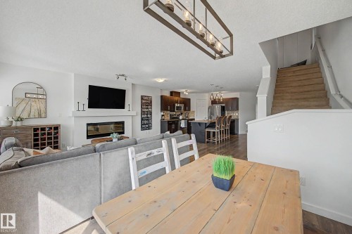 2083 Chalmers Way Sw, Edmonton, AB - Indoor With Fireplace