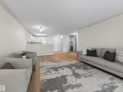 Open-concept living area - #314 237 Youville Dr E Nw, Edmonton, AB - Indoor Photo Showing Living Room