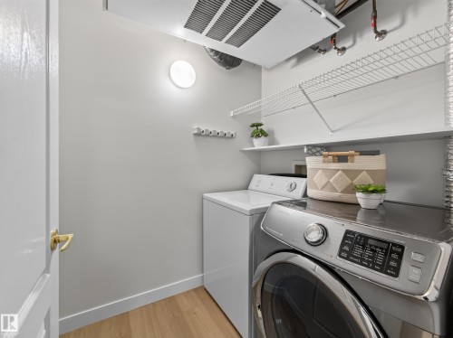 Dedicated laundry area - #314 237 Youville Dr E Nw, Edmonton, AB - Indoor Photo Showing Laundry Room