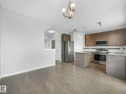 17629 60A Street Nw, Edmonton, AB - Indoor Photo Showing Kitchen With Stainless Steel Kitchen