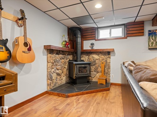 7 Camelot Avenue, Leduc, AB - Indoor With Fireplace