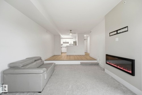 #416 9504 182 St Nw, Edmonton, AB - Indoor With Fireplace