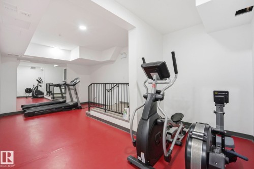 #416 9504 182 St Nw, Edmonton, AB - Indoor Photo Showing Gym Room