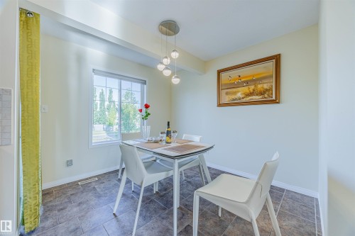 #405 178 Bridgeport Bv, Leduc, AB - Indoor Photo Showing Dining Room