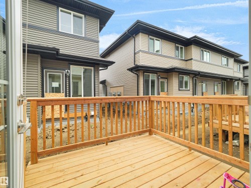 #9 7110 Keswick Common Sw, Edmonton, AB - Outdoor With Deck Patio Veranda