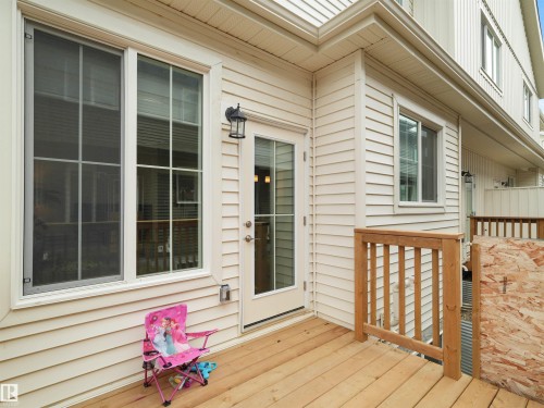 #9 7110 Keswick Common Sw, Edmonton, AB - Outdoor With Deck Patio Veranda With Exterior