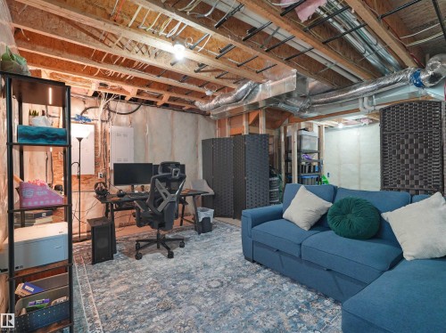 #9 7110 Keswick Common Sw, Edmonton, AB - Indoor Photo Showing Basement