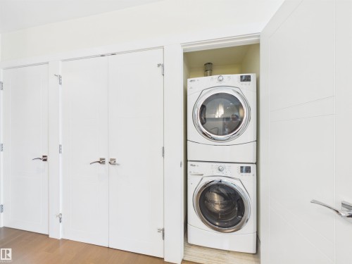 #307 11969 Jasper Av Nw, Edmonton, AB - Indoor Photo Showing Laundry Room