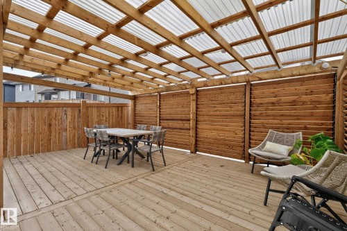 Deck - 23027 96 Avenue Nw, Edmonton, AB -  With Deck Patio Veranda With Exterior